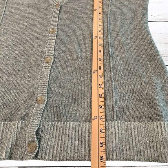 Lane Bryant Cardigan Sweater Women’s Size 22/24 V-Neck Button Up Gray Knit - Picture 9 of 9